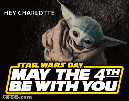 Star Wars Baby Yoda May The 4Th GIF