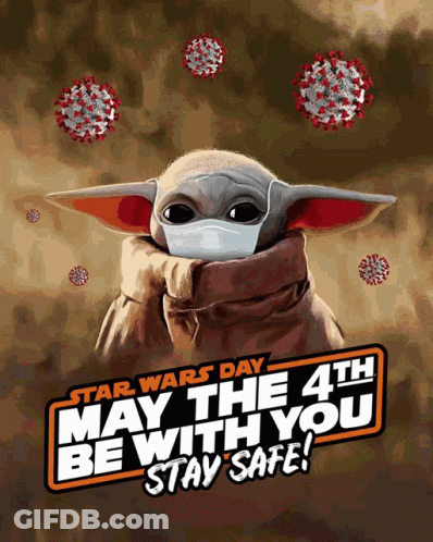 Star Wars Day May The 4Th Be With You GIF