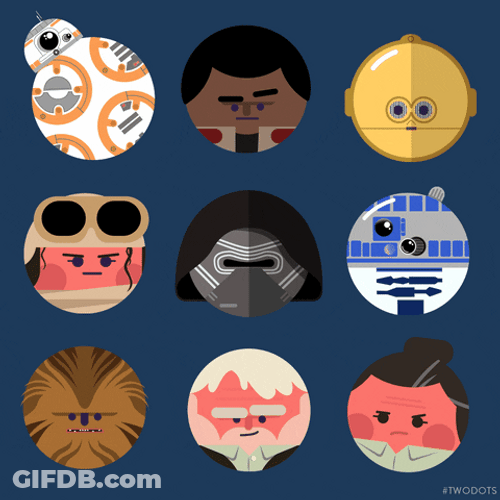 Star Wars Emoji R2d2 GIF