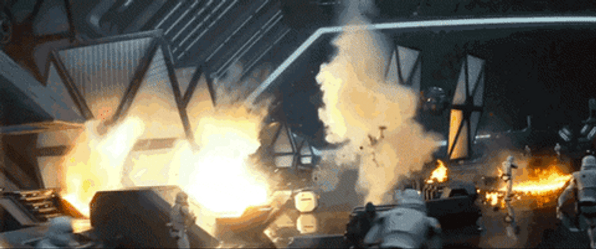 Star Wars Explosion GIF