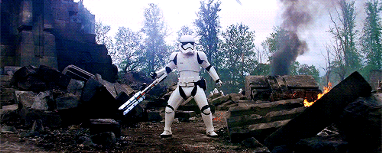 Star Wars FN-2199 HD GIF