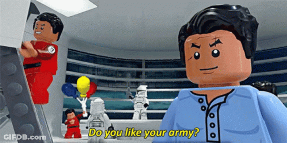 Star Wars Happy Birthday Balloon Lego GIF