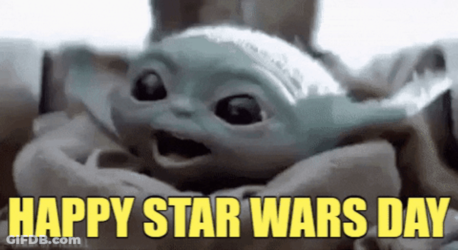 Star Wars Happy Birthday Excited Yoda GIF