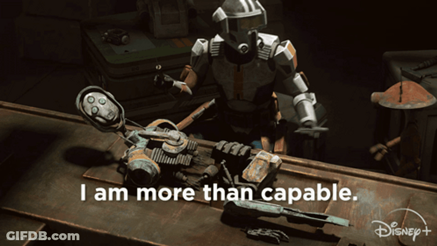 Star Wars I Am More Than Capable GIF