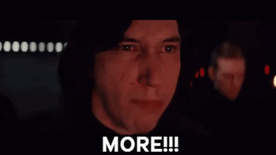 Star Wars Kylo Ren Screaming More GIF
