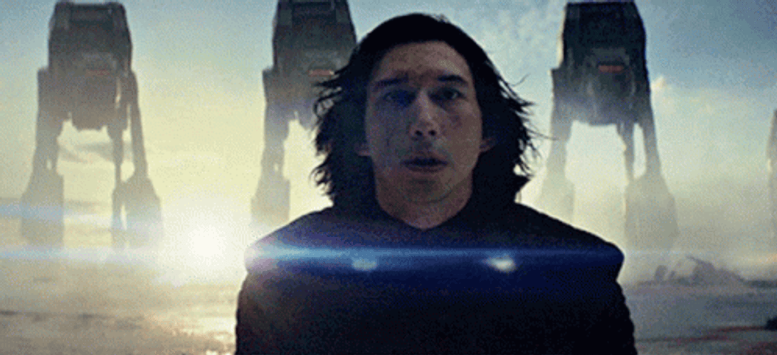 Star Wars Kylo Ren Shouts More GIF