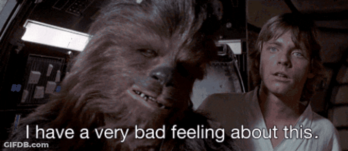 Star Wars Luke Skywalker With Chewbacca GIF