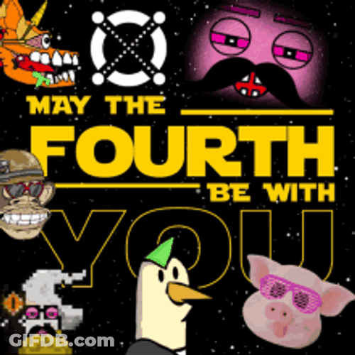 Star Wars May The 4Th Be With You GIF