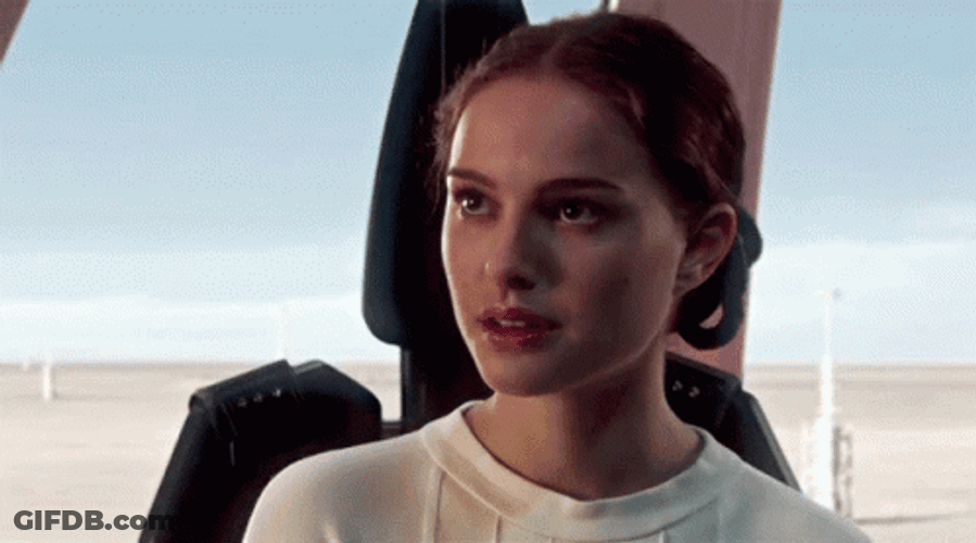 Star Wars Natalie Portman GIF