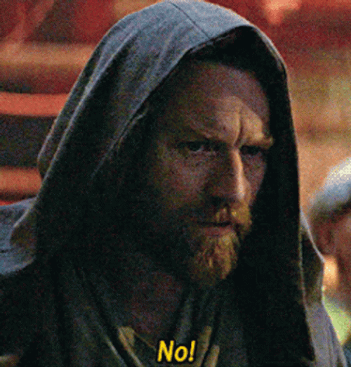 Star Wars Obi-Wan Kenobi No More GIF