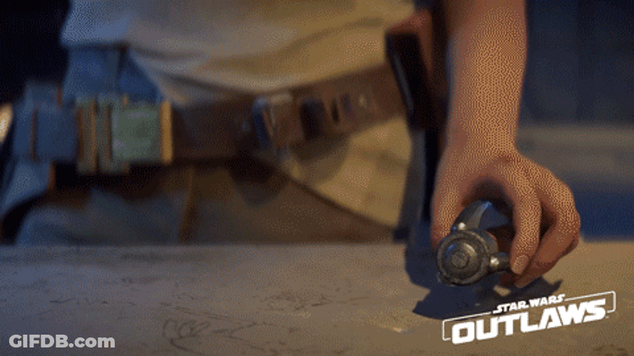 Star Wars Outlaws Preparing Raygun GIF