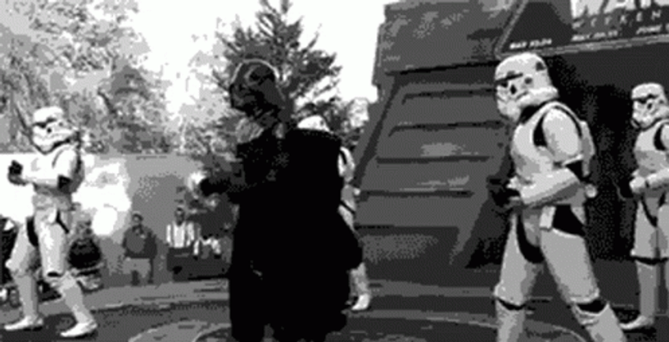 Star Wars Performance Stormtrooper GIF