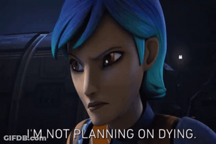 Star Wars Sabine Wren I Will Survive GIF