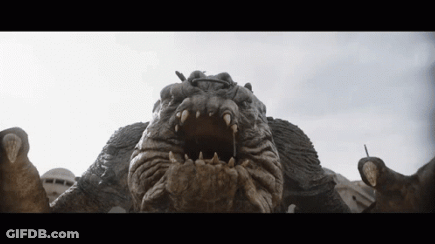 Star Wars Soldier Riding Jabba The Hutt GIF