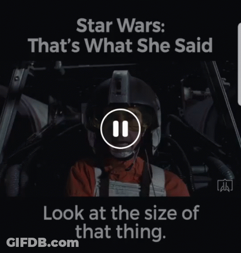 Star Wars That's What She Said GIF