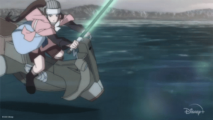 Star Wars Visions Hero Kara GIF