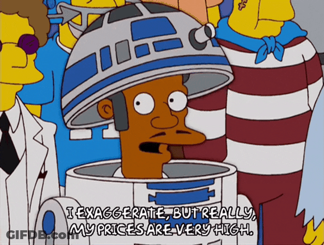 Star Wars Wikisimpsons R2d2 GIF