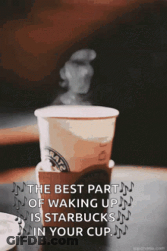 Starbucks Coffee Cup GIF