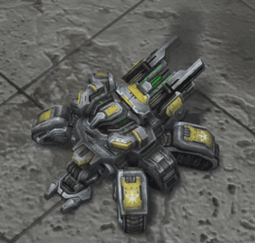 Starcraft 2 Siege Tank GIF