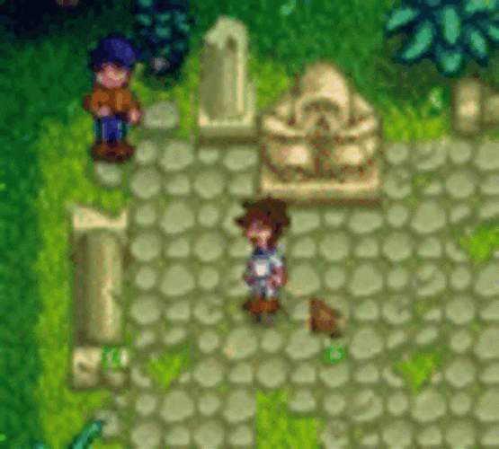 Stardew Valley Characters Throwing Fish GIF