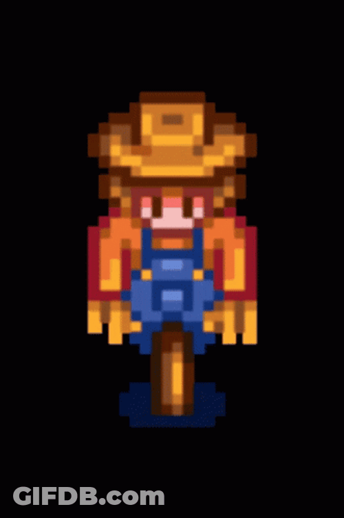 Stardew Valley Scarecrow Character GIF
