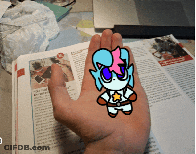 Starfall Neon GIF