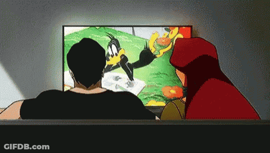 Starfire Kissing Robin Cheeks GIF