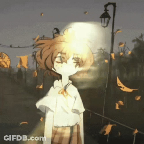 Staring Blankly Depressed Anime GIF