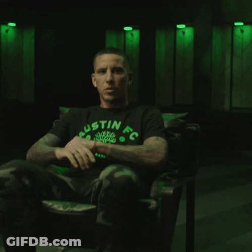 Staring Guy Austin Hays GIF