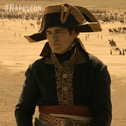 Staring Napoleon Meme GIF