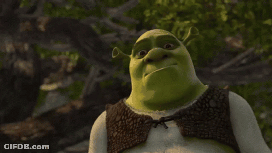 Staring Shrek Is Love GIF