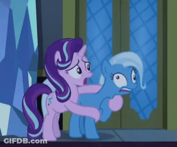 Starlight Glimmer Worried Mlp GIF