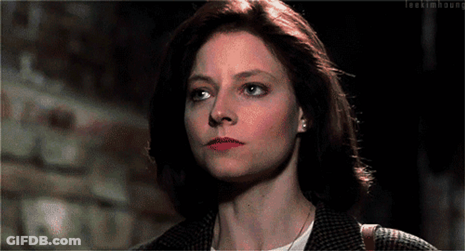 Starling Meets Hannibal Silence Of The Lambs GIF