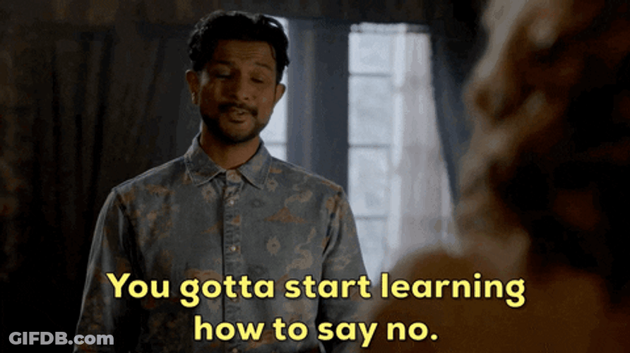 Start Learning Just Say No GIF