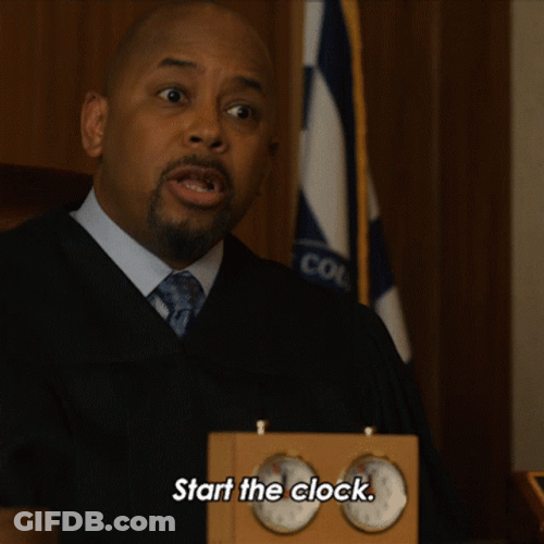 Start The Timer Clock GIF