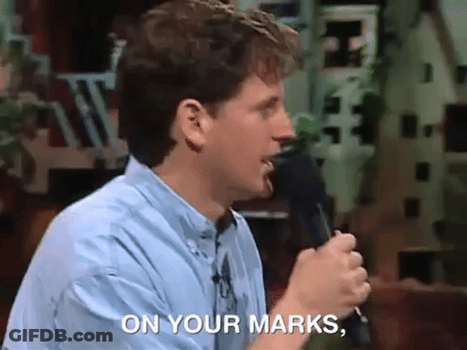 Start Your Engines On Your Marks GIF