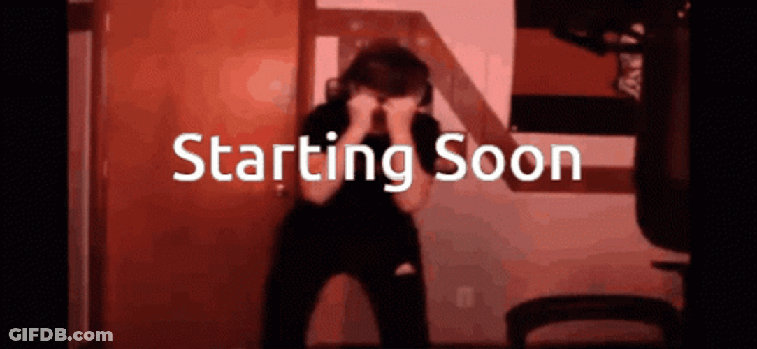Starting Soon Dancing Boy GIF
