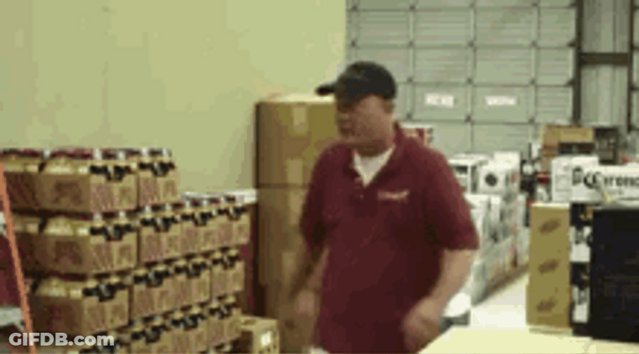 Startling Coworker Scary Surprise Prank Reaction GIF
