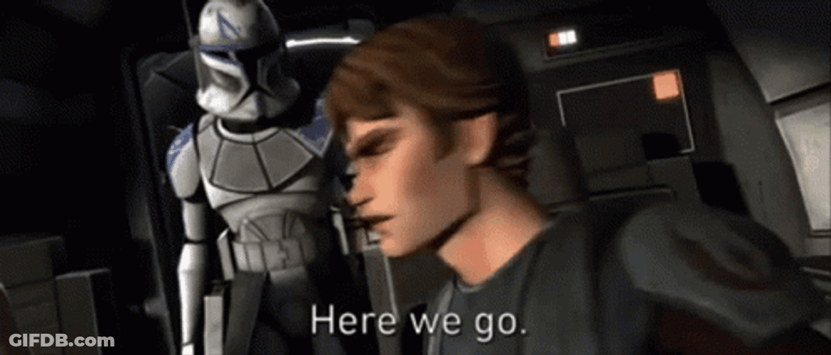 Starwars Spaceship So It Begins GIF