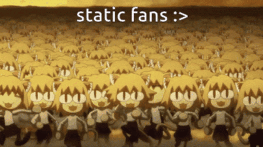 Static Fans Neco Arc GIF