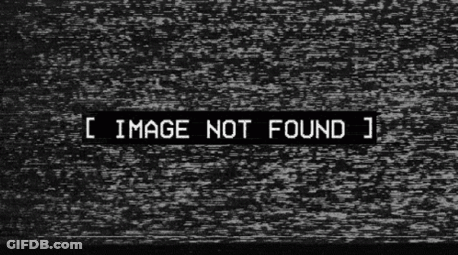Static Glitch Image Not Found GIF