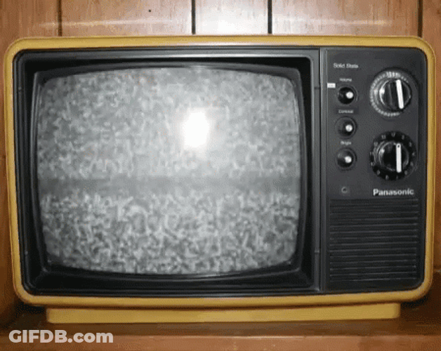 Static Glitch Old TV GIF