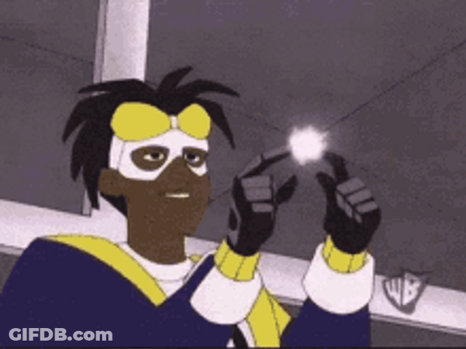 Static Shock Heart Love GIF