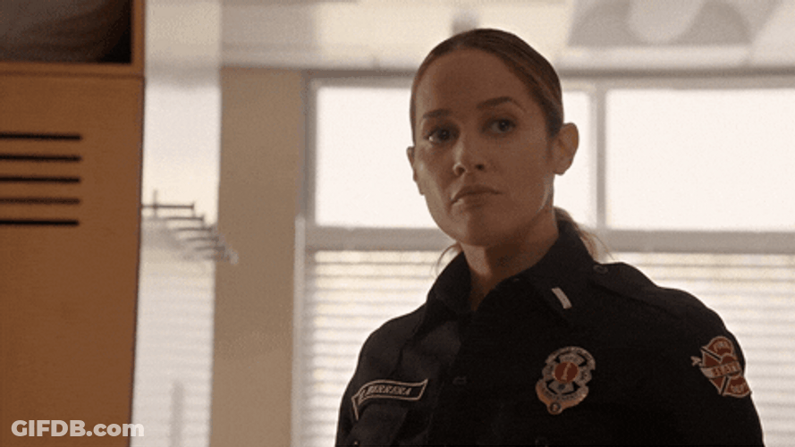 Station 19 Andy Herrera Eating Sandwich GIF