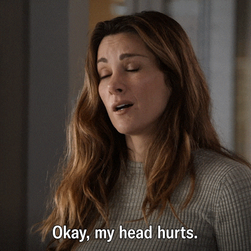 Station 19 Carina DeLuca My Head Hurts GIF