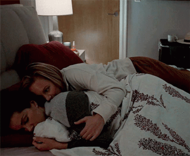 Station 19 Cuddle Maya And Carina GIF