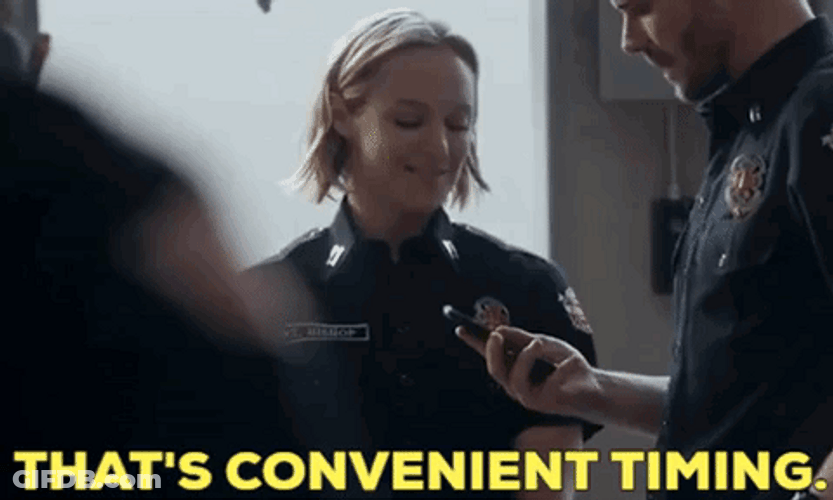 Station 19 That's How Convenient Timing GIF