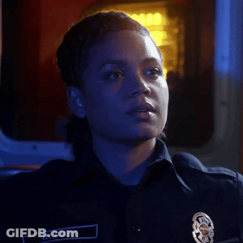 Station 19 Victoria Hughes Eye Roll GIF
