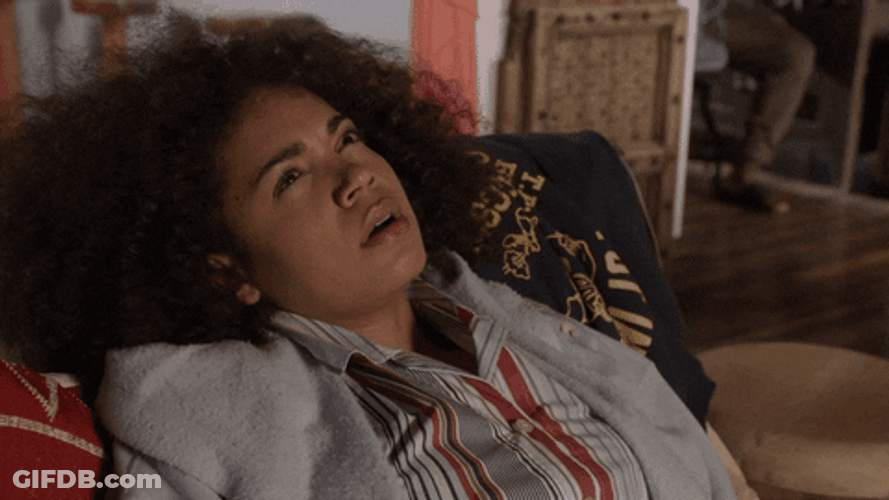 Station 19 Victoria Hughes Looking Tired GIF