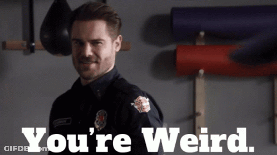 Station Nineteen You Weirdo GIF
